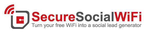 Secure Social WiFi turns your free WiFi into a social lead generator 866-334-2302